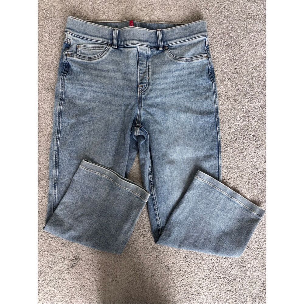 NWOT SPANX kick flare jeans, XL $118 E4 - Picture 3 of 8